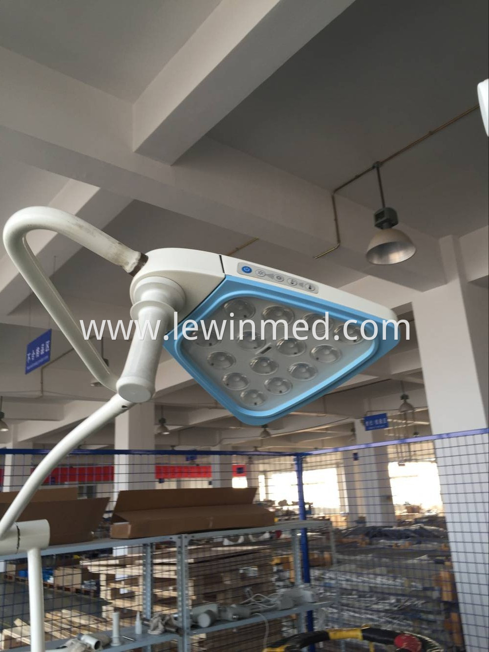 Surgical device examination light